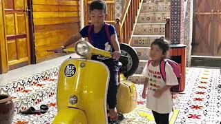 Keindahan Kampung Pinang Sebatang Chalet , Pengkalan Balak Melaka - Family time Nov-7