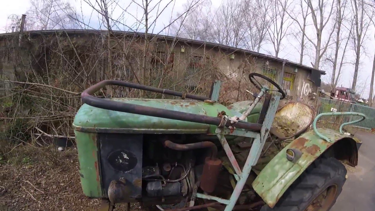 Alter Vergessener Deutz Traktor Youtube