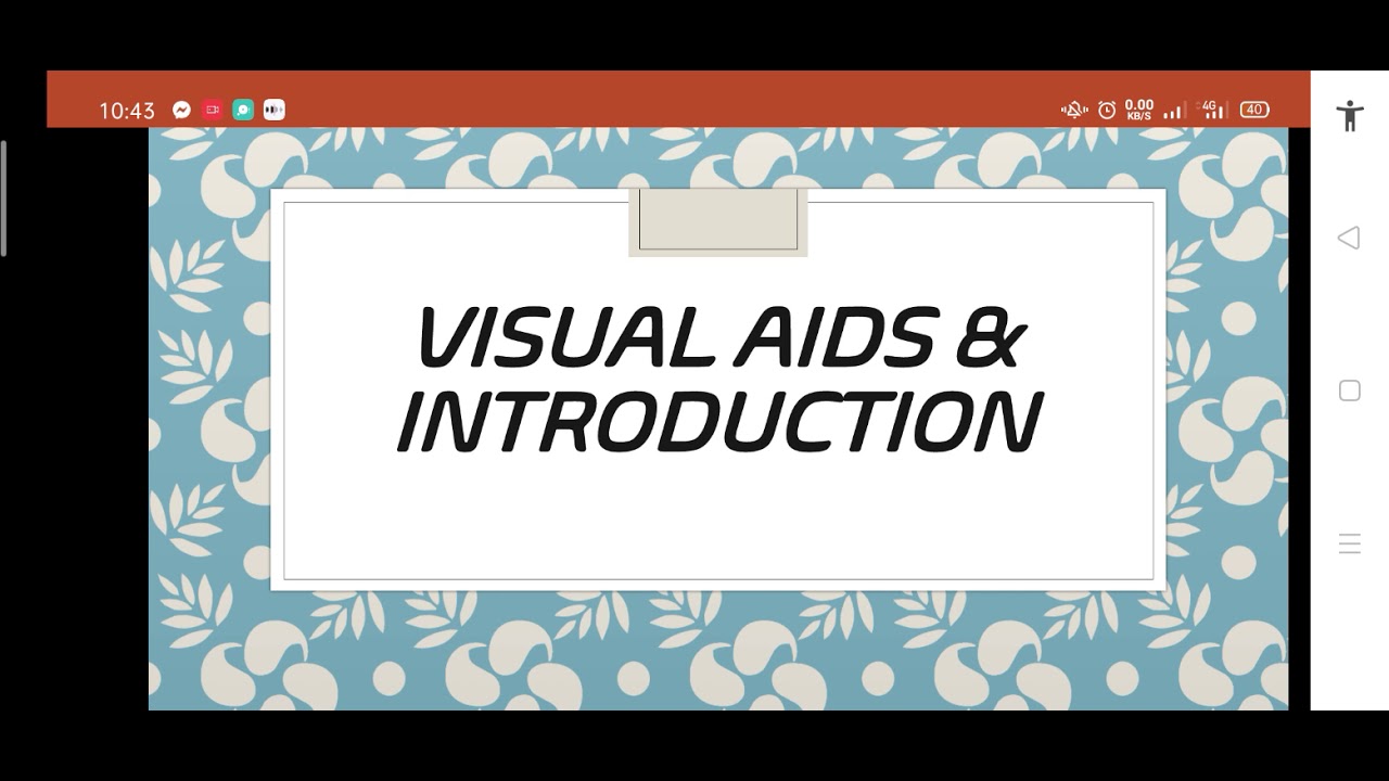 Report in Purposive Communication. ( Visual Aids & Introduction) YouTube