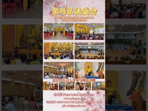 【圆满落幕】六场东马弘法盛会 | 主法开示：净本法师、净平法师 | 传授皈依 | Sarawak 马来西亚东马佛教团体 主办邀请 | 欢迎联系道场 | 净土宗 Pure Land Buddhism