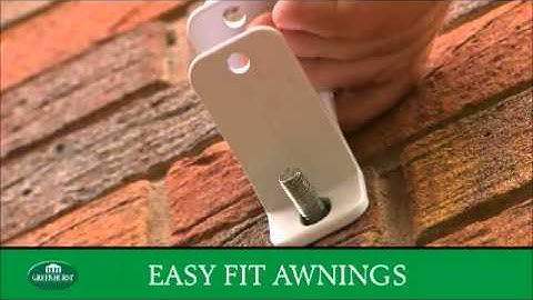 Greenhurst Easy Fit Patio Awnings: The 'How To' Installation Guide