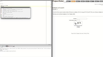 Project Euler - Problem 1 - Solved in Clojure
