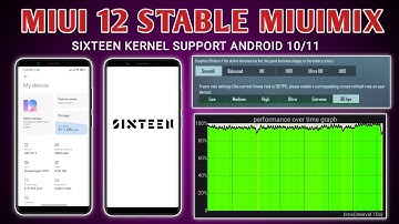 REVIEW MIUI 12 STABLE MIUIMIX ANDROID 11 + SIXTEEN KERNEL GAMING REDMI NOTE 8 GINKGO