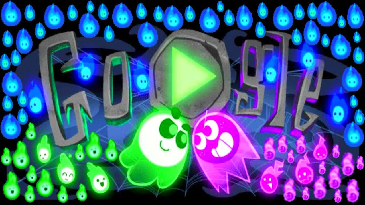 Google Doodle Halloween 2018 The Great Ghoul Duel Epic Gameplay Epic Halloween Game Hd Youtube
