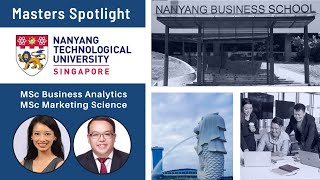 NTU Nanyang MSc Programs | Masters Spotlight Fair 2021 | Q&A with NTU Nanyang Masters Admissions screenshot 2