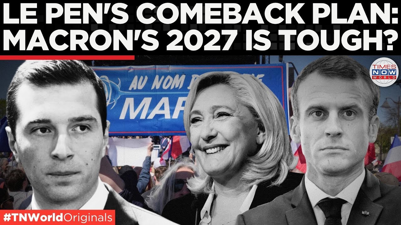 Marine Le Pen's Epic Comeback: Fighting for 2027 Election After Court Conviction! | Times Now World