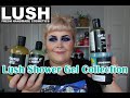 My Lush Shower Gel Collection including Lush Community Faves & Lush Kitchen Exclusives