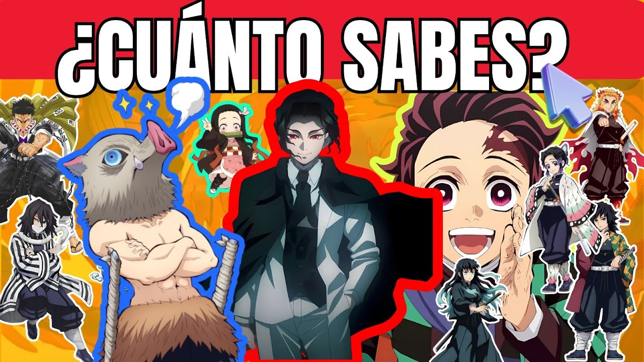 PREGUNTAS DE KIMETSU NO YAIBA | ¿Cuánto sabes de DEMON SLAYER? | Full ...