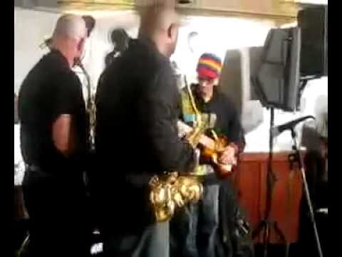 MonoNeon's bass solo at Townhouse Jam Session NAMM 2011