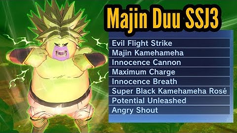 Majin Duu Super Saiyan 3 From DB Daima