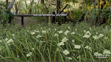 Learn to create wind effect on nature in less than 1 minute in Blender (part 3)