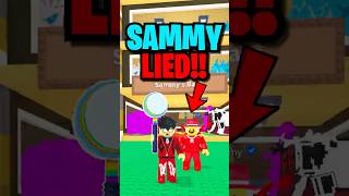 SAMMY LIED TO US ABOUT ESCAPE TSUNAMI IN STEAL A BRAINROT!! #STEALABRAINROT