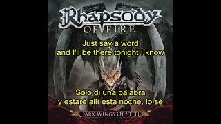 Rhapsody Of Fire - A Candle to Light (Bonus Track) [Lyrics &amp; Sub. Español]