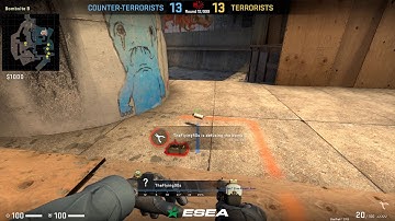 CS:GO - WOW WOW My mind is blown.... 1v5 ninja defuse...