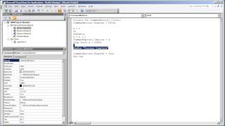 Disable VBA Excel CommandButton While Macro Runs