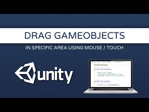Drag Gameobject with Mouse | Unity C# Tutorial