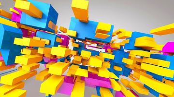 Cinema 4D Tutorial - Random Cube Title Animation