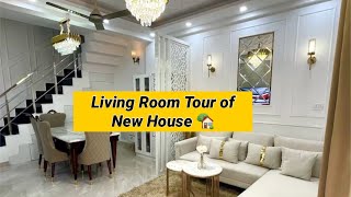 Living room tour of my New House || New Home Organisation, Decorating \& Interior design ideas