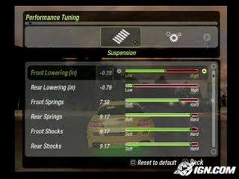 Nfsu2 nissan skyline dyno tuning #8