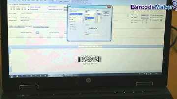 How to print designed 2D barcode labels using thermal printer