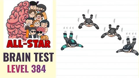 Brain Test All Star Level 384 | Save them all! | Walkthrough
