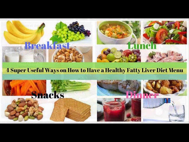 Liver Swelling Diet Chart