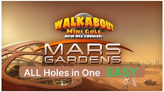 All 18 Holes in One (EASY) - Mars Gardens - Walkabout Mini Golf screenshot 3