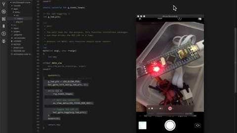 Apache Mynewt Blinky Demo on STM32 Blue Pill