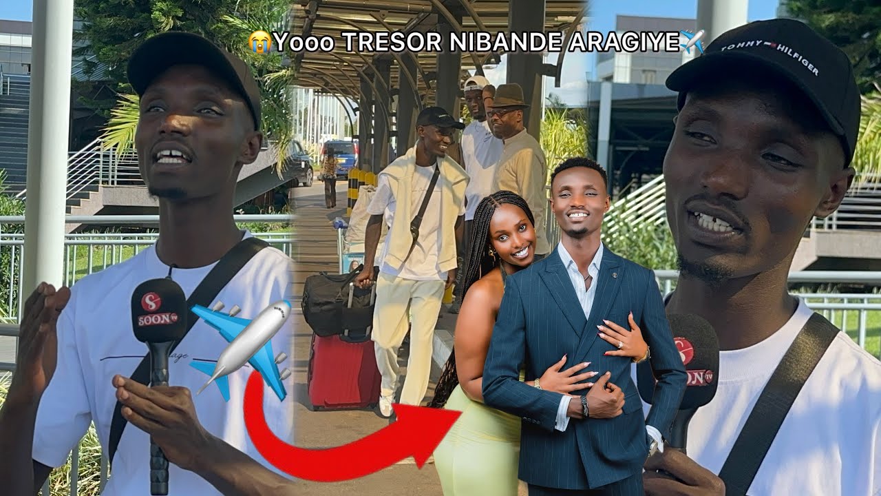 😭Yooo TRESOR NIBANDE ARAGIYE🙌NZABAKUMBURA IKIGALI✈️😍AGIYE MUGITERANE👌ubukwe bwe ni vuba❤️