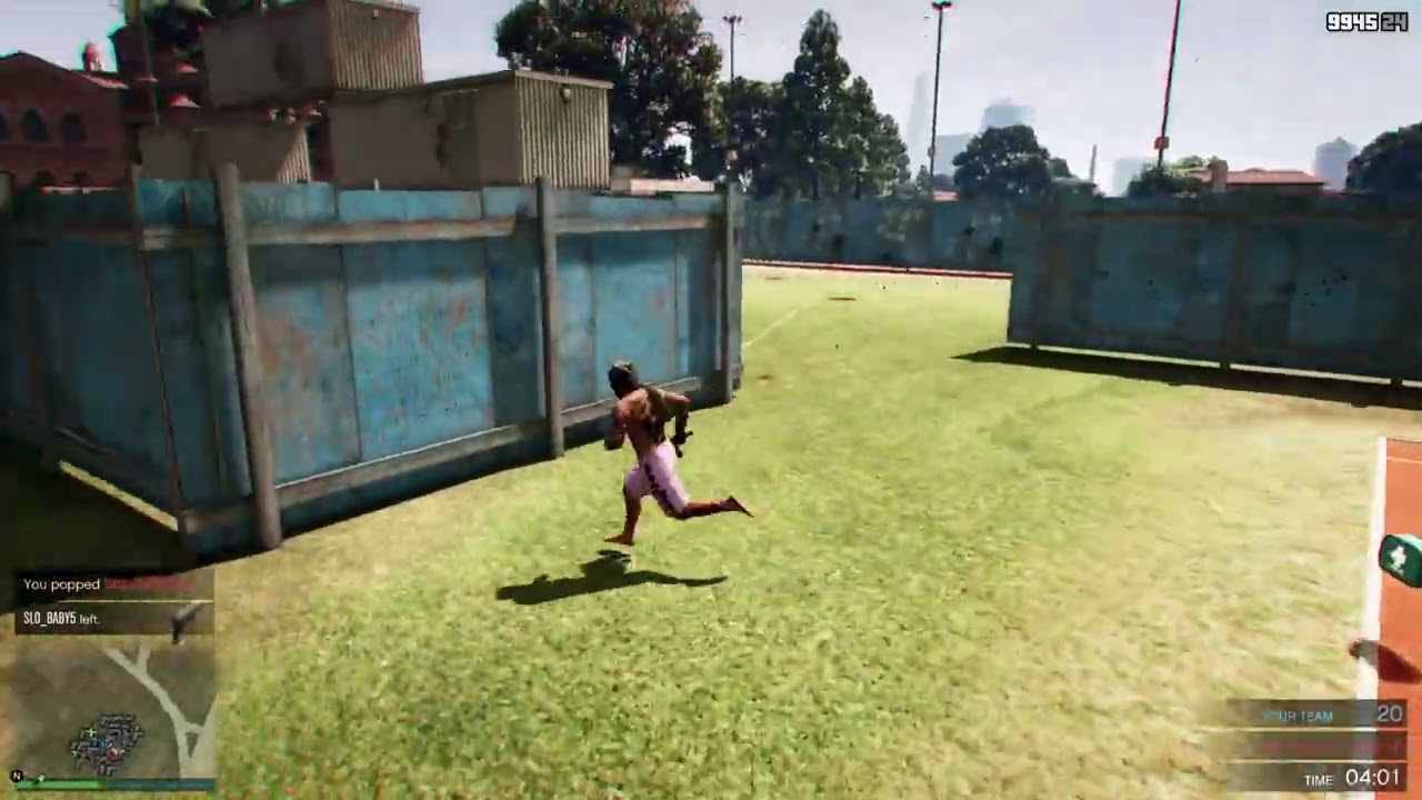 Whooped another player on GTA 5V 😬