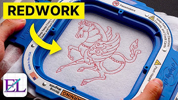 How to Master Stitch Path Digitizing REDWORK for Machine Embroidery