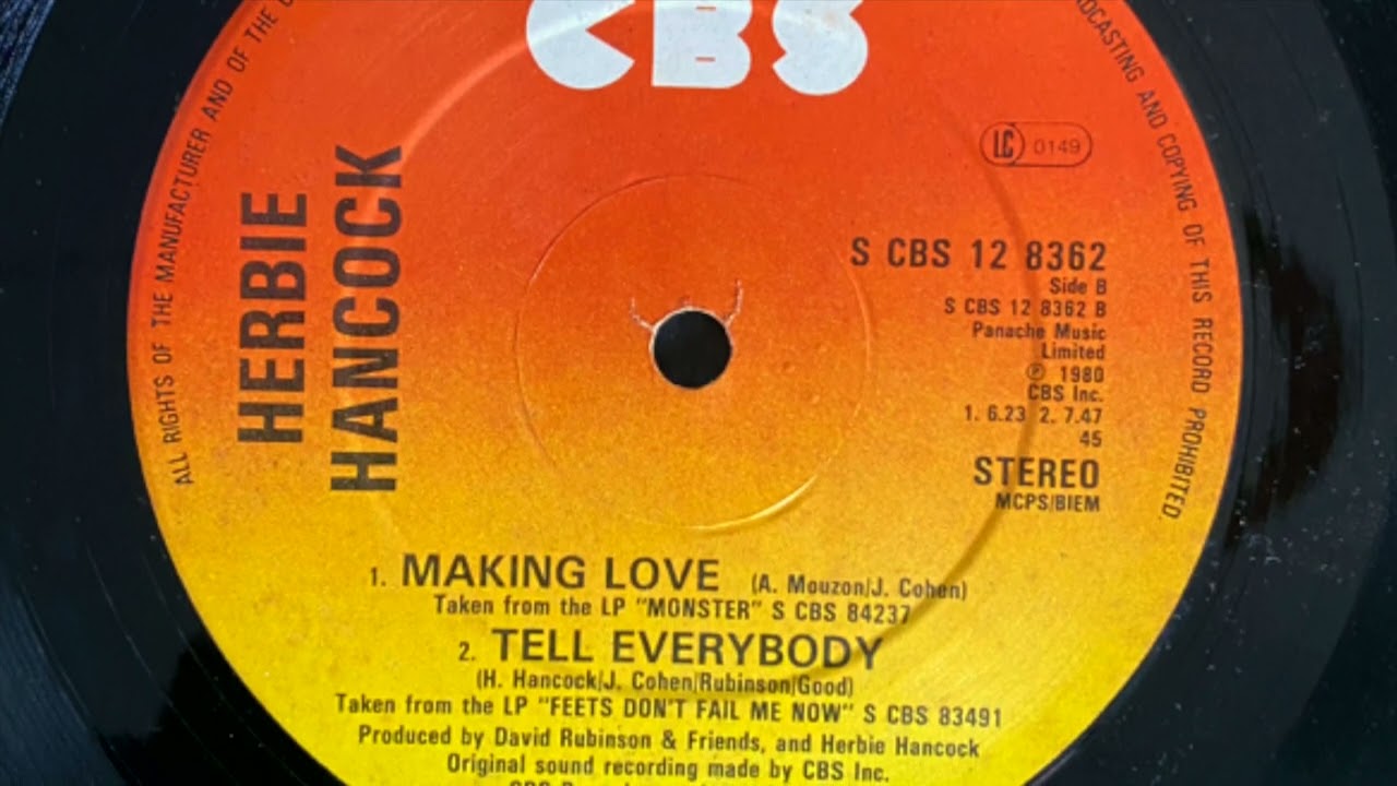 12' Herbie Hancock – Making Love Herbie Hancock - Making Love (1980) - YouTube