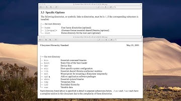 file system hierarchy (unix basics)