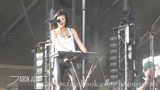 Phantogram - Turning Into Stone [HD] LIVE 10/12/2014