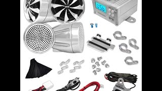 Pyle Audio Speaker Stand And Speakon Cable Kit – Audio Distribution Kit (pmdk101) Review on the Pyle PLMCA98 Motorcycle Stereo System Kit