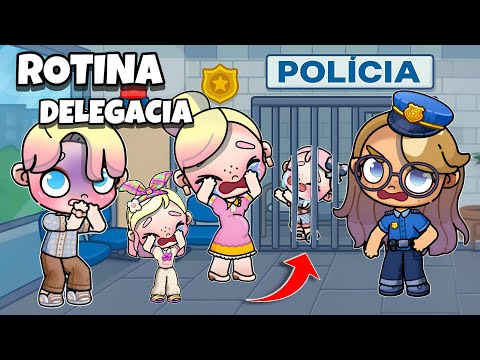 ROTINA BEBÊ NA DELEGACIA 🚨 | AVATAR WORLD ROTINAS E HISTÓRIAS PAZU
