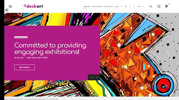 DeckArt Responsive PrestaShop Theme TMT | Free Template  Ariel Jake