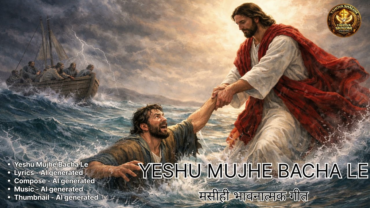 यीशु मुझे बचा ले Yeeshu Mujhe Bacha Le ll Masihi Bhawnatmak geet ll Yahova Shalom Worshipers