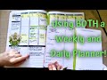 How I use a Weekly and Daily Passion Planner Together! #pashfam