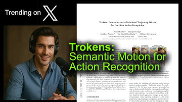 Trokens: Semantic Motion for Action Recognition