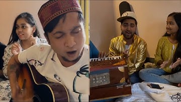 Pawandeep - Mohd Danish & All contestants before the Indian Idol Show