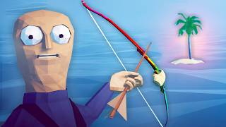 We Learned How to Fish NEW Islands Using Bows! screenshot 1