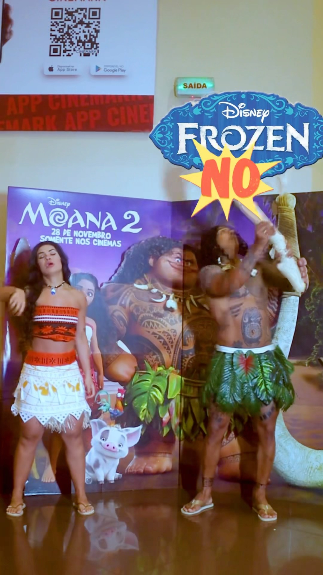 Quem aí é da TURMA DA MOANA AQUI?@mayca.brasil #challenge #trend #moana #funny #funnymemes #short