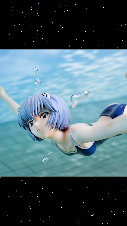 🌸🔥Rei Ayanami from Neon Genesis Evangelion: Masterpiece PVC Figure with Perfect Aesthetic! 🤩💖