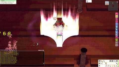 ROPH EXE: GC damage test 2 VVS fire flam vs Osiris (Thor server)