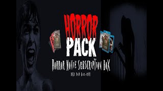 Horror Pack Bluray Unboxing - March 2020