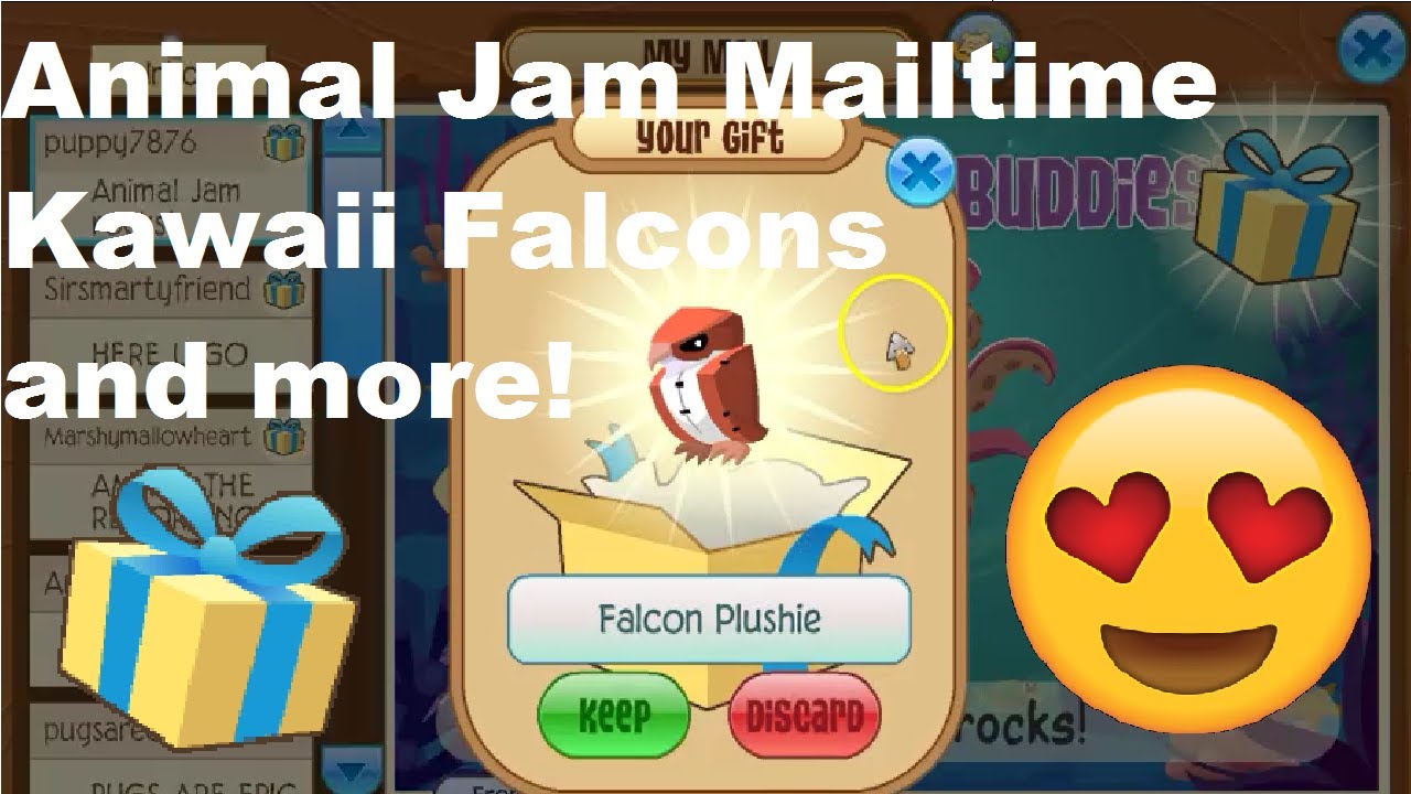Animal Jam Mailtime: Kawaii Falcons and more! - YouTube