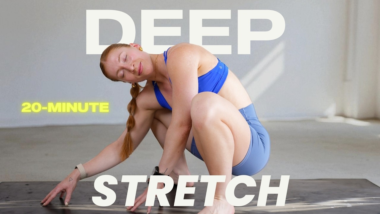 20 Min. Deep Full Body Stretch For Recovery | No Talking