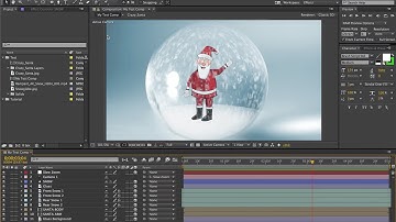 A Holiday Tutorial: Simple After Effects Snowglobe