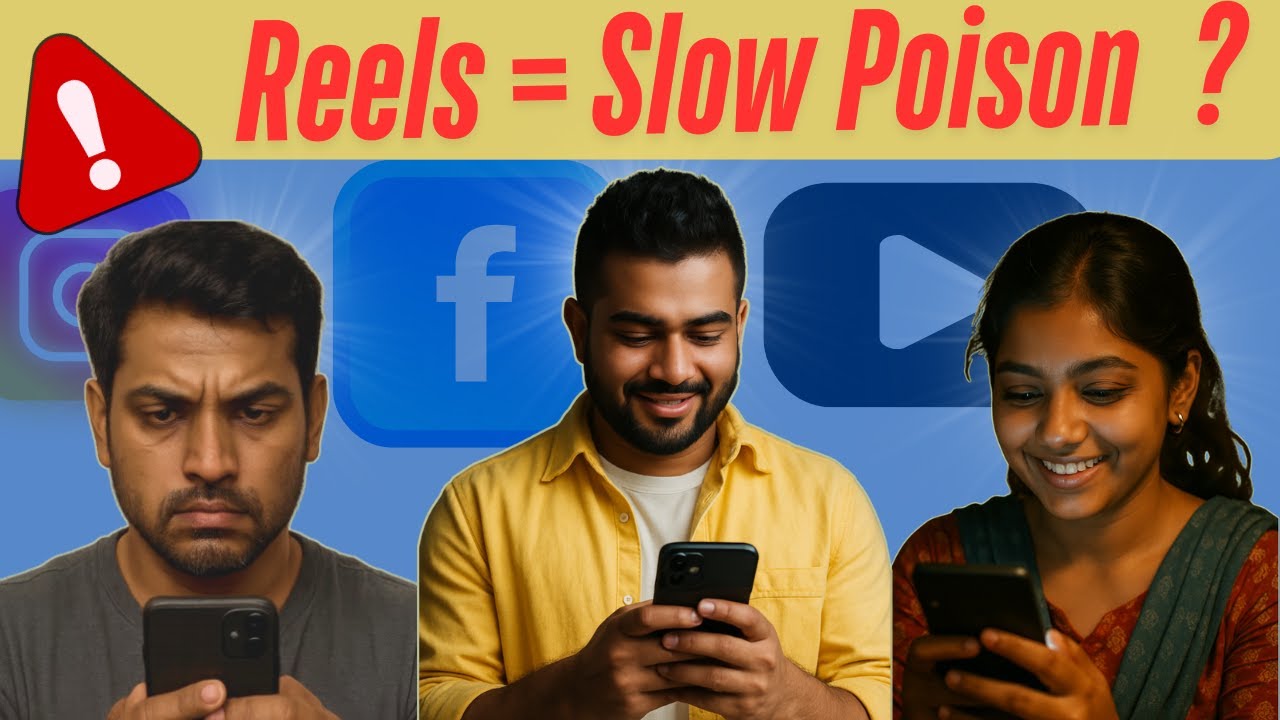 "Reels Attack on Sleep, Eyes & Brain | Hidden Dangers of Mobile Addiction"